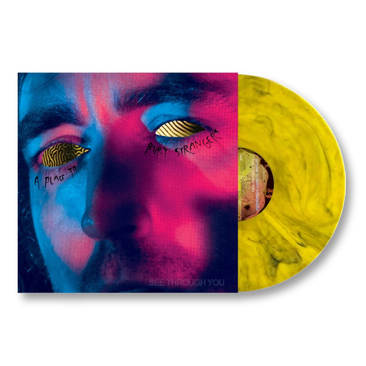 A Place To Bury Strangers - See Through You (Yellow & Black Marbled Vinyl)