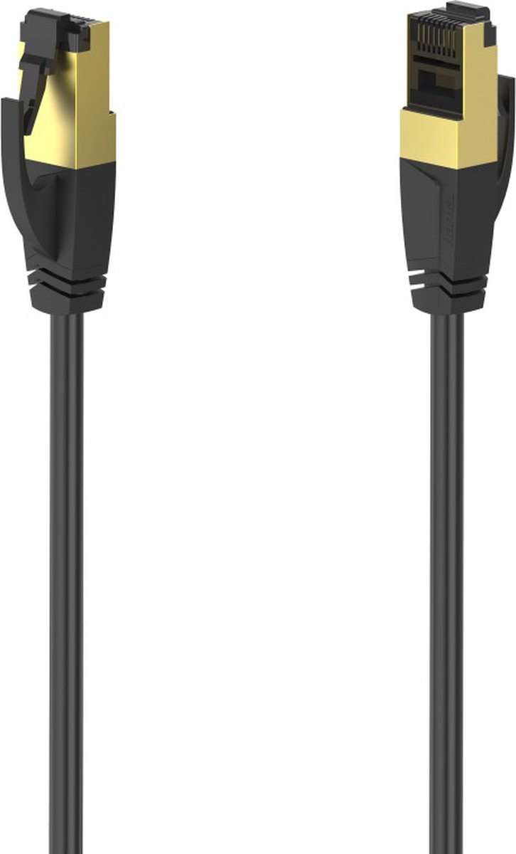 Hama Netwerkkabel CAT-8 40 Gbit/s S/FTP Afgeschermd Halogeenvrij 0,50 M