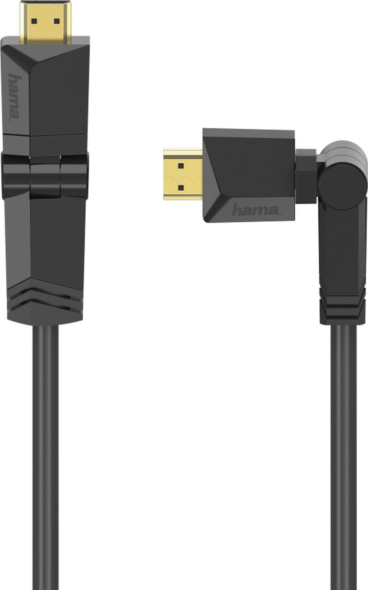 Hama High-speed HDMI™-kabel St. - St. Rotatie Verguld Ethernet 1,5 M