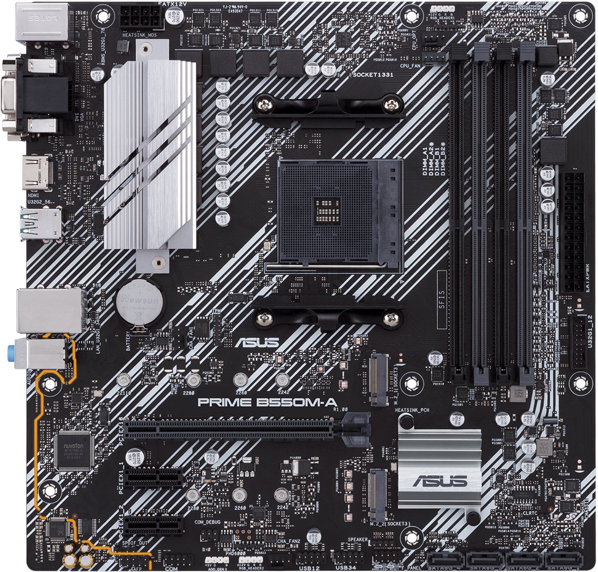 Bol.com Motherboard Asus 90MB14I0-M0EAYC AMD B550 AMD AMD AM4 aanbieding