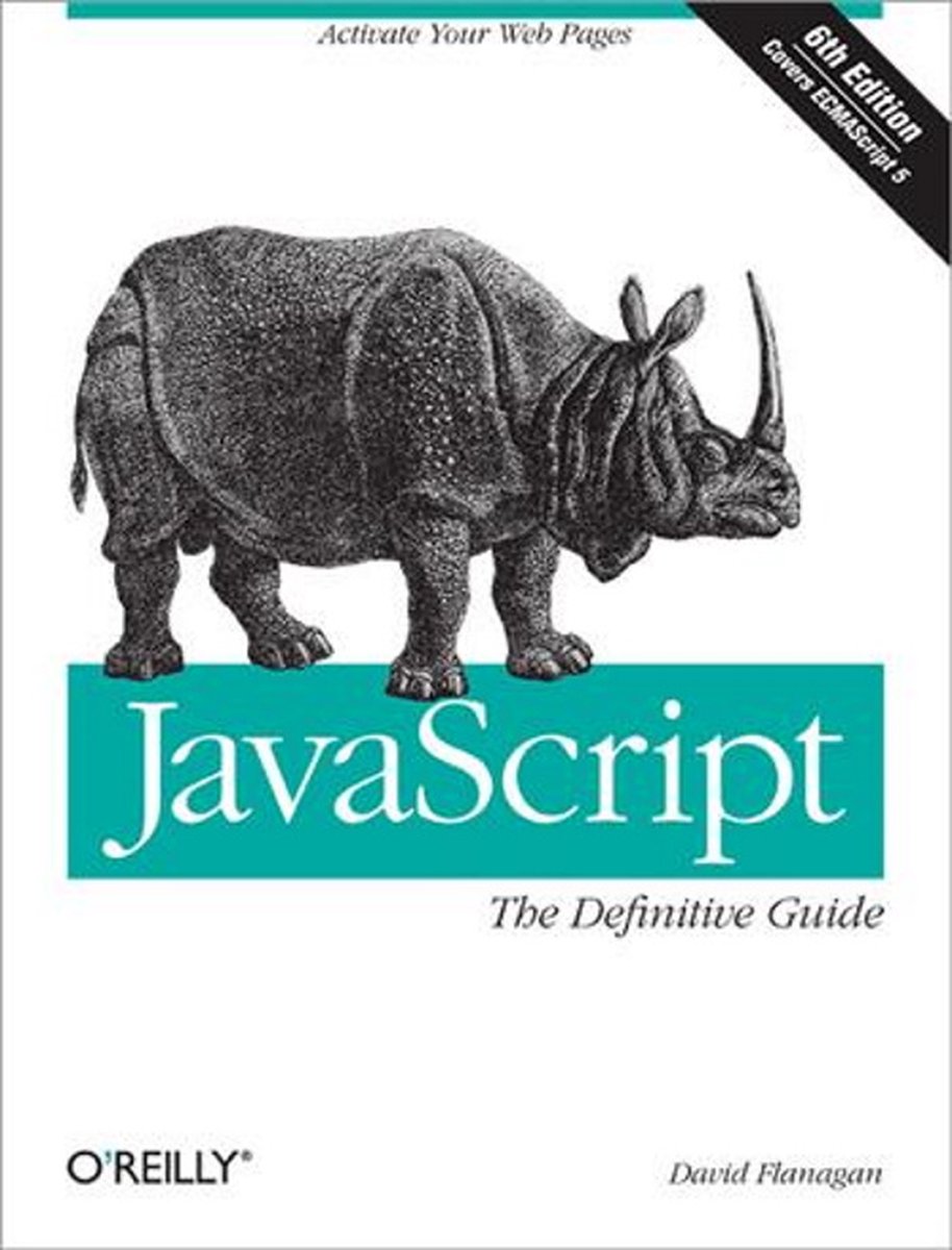 Omslag van JavaScript The Definitive Guide 6th