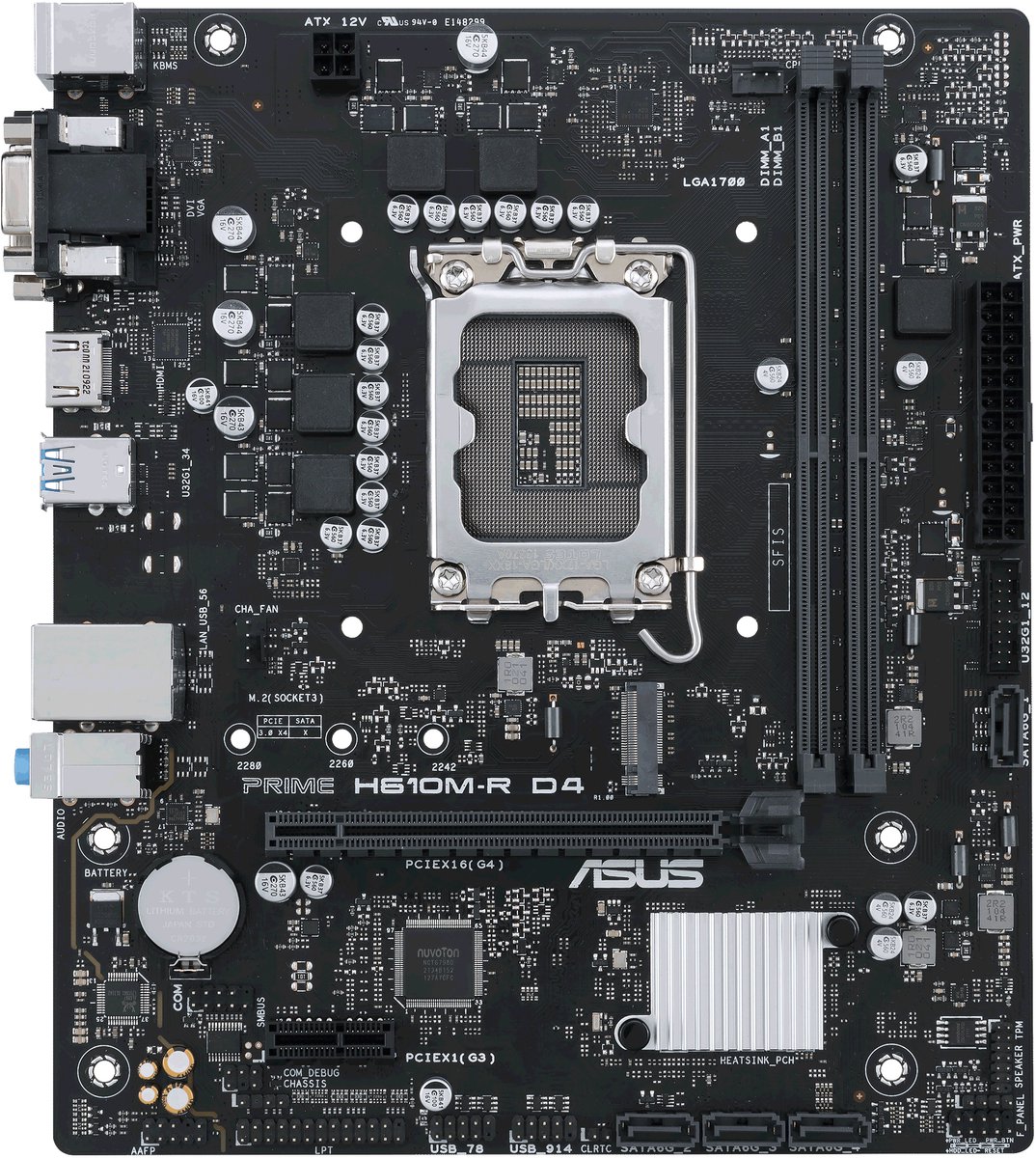 ASUS PRIME H610M-R D4
