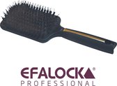 Efalock Professional - Brosse à cheveux - Brosse plate - Cheveux longs - Extensions - Perruques