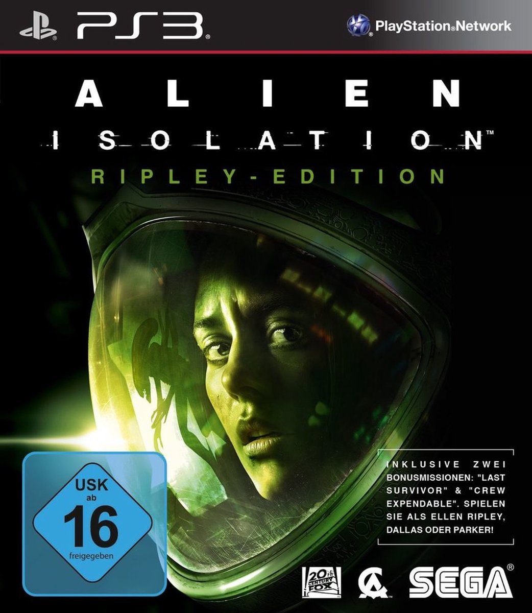 SEGA Alien: Isolation - Ripley Edition Standard+DLC Duits PlayStation 3