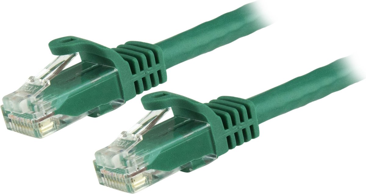 StarTech.com 15m RJ45 UTP Cat6 Gigabit snagless netwerk kabel - Groen
