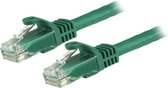 StarTech.com Câble réseau Gigabit RJ45 UTP Cat6 15 m sans protubérances vert
