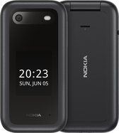 Nokia 2660 Flip, Clapet, Dual SIM, 7,11 cm (2.8"), 0 MP, 1450 mAh, Zwart