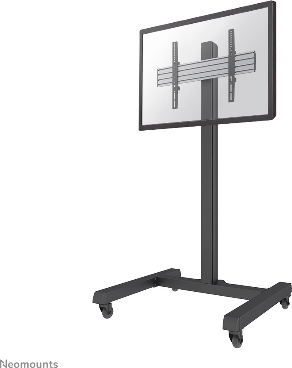 Neomounts NMPRO-M1 TV trolley - 32-75" - max 50 kg - VESA 100x100-600x400 - zwart