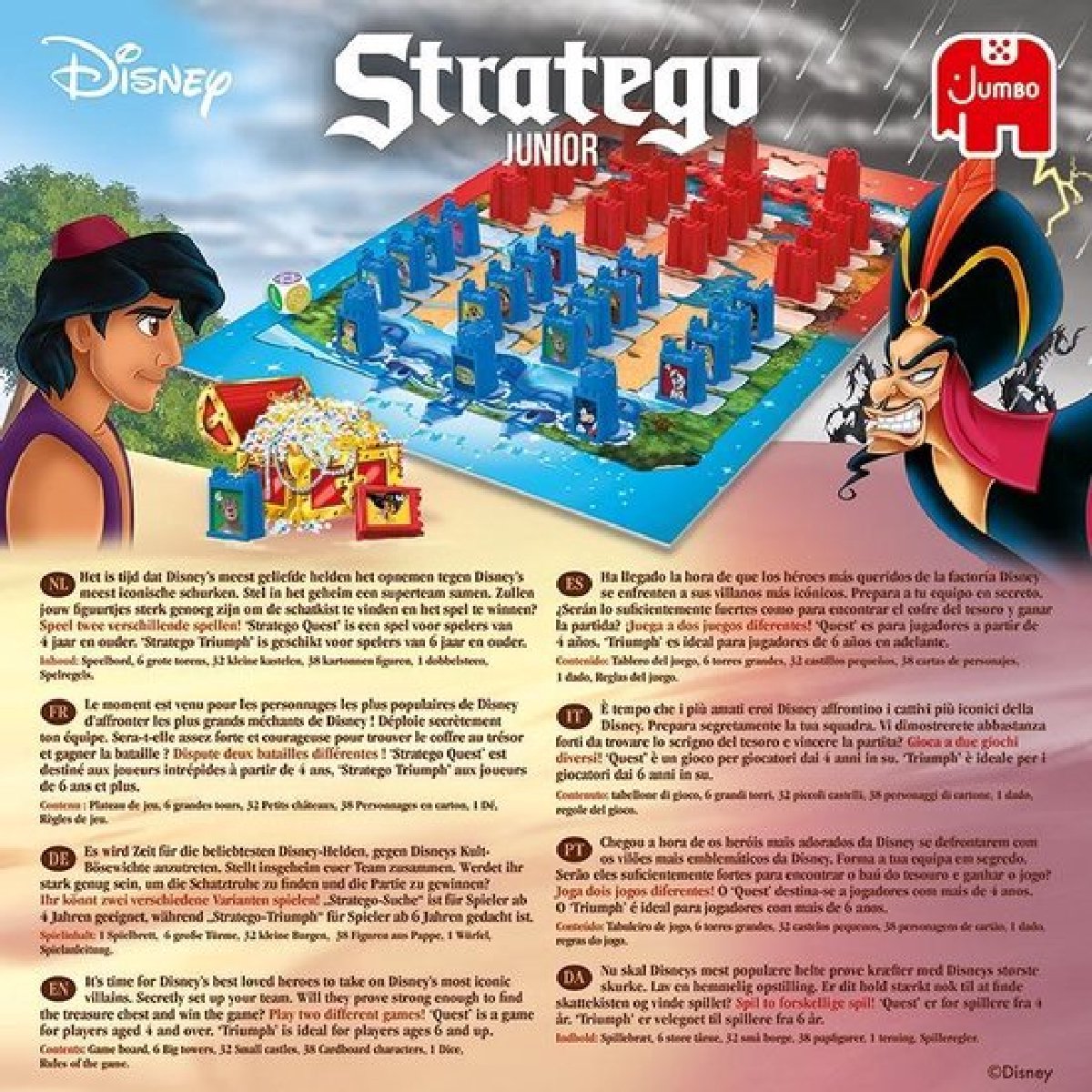 Jumbo - Stratego Junior Disney - vanaf 4 jaar - 2 spelers — afbeelding 7