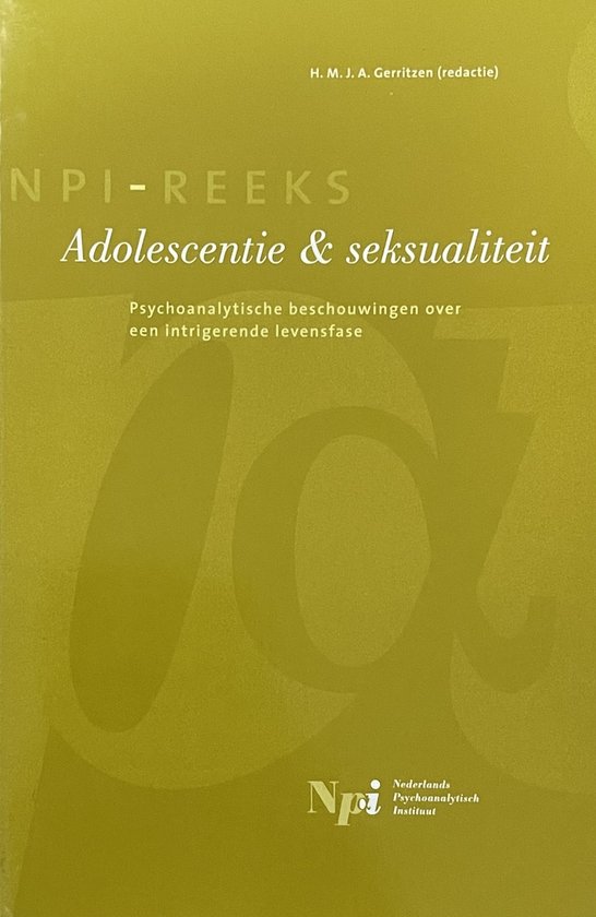 Cover van het boek 'Adolescentie & seksualiteit / druk 1' van  Onbekend
