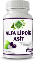 Alpha Lipoic Acid - ALA - Alfa-liponzuur Extract Capsule - 60 Capsules - 1 CAPSULE 1000 MG EXTRACT - Krachtige Antioxidant - Anti-veroudering - 60.000 mg Kruidenextract - Geen Toevoegingen - Beste Kwaliteit