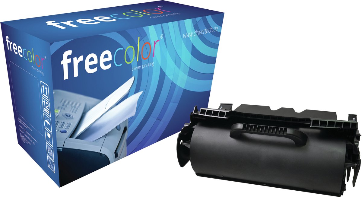 LEXMARK 64036HE 64016HE - tnr FREECOLOR - HC- Bl 21000p