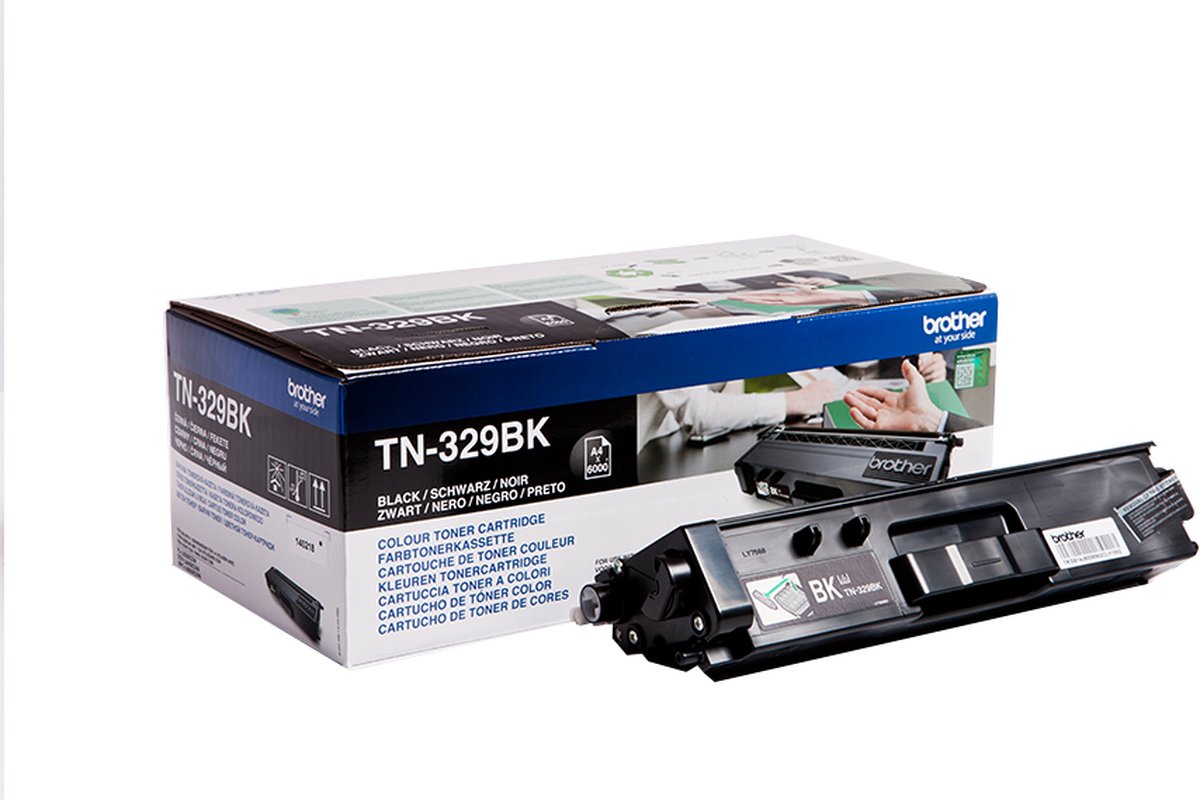 TN-329BK tonercartridge zwart extra high capacity 6.000 pagina's 1-pack