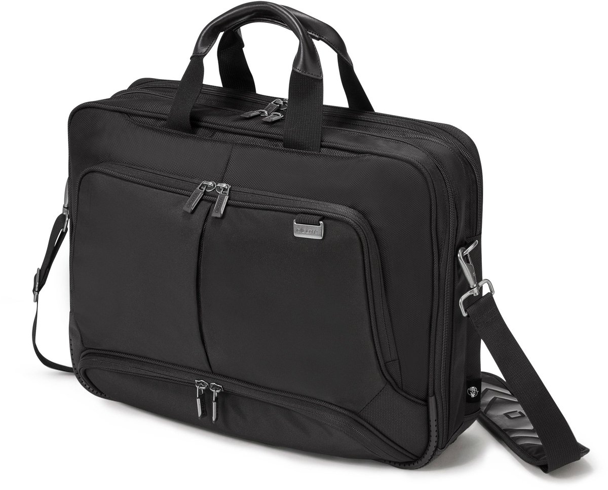 DICOTA Eco Top Traveller PRO 35,8 cm (14.1") Tas met bovensluiting Zwart
