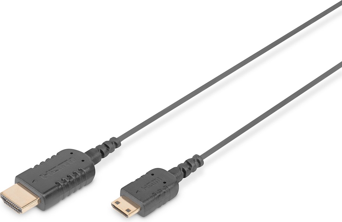 HDMI kabel 2 meter HDMI Type C (Mini) Zwart