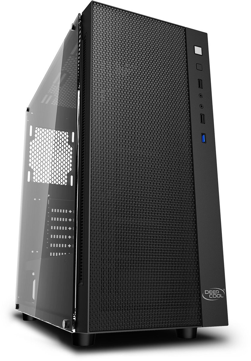 DEEPCOOL MATREXX 55 MESH NO RGB TEMPERED GLASS E-ATX BLACK