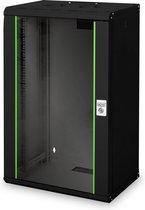 Boîtier mural 20U – Unique 998 x 600 x 450 mm, couleur noir (RAL 9005)