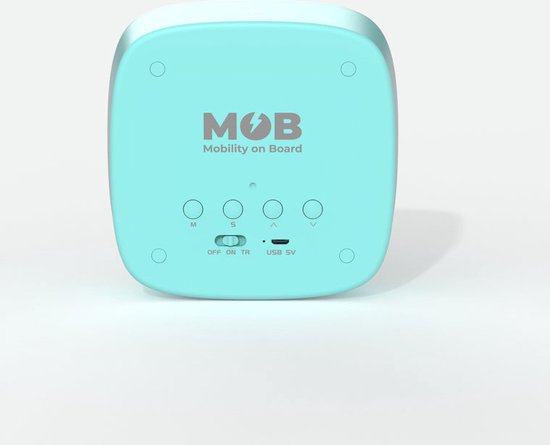 Thumbnail van een extra afbeelding van het spel MOB Billy Clock and light - turquoise