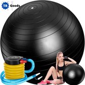 T.R. Goods Fitnessbal - Gymball - 65cm - Swiss ball - inclusief Pomp