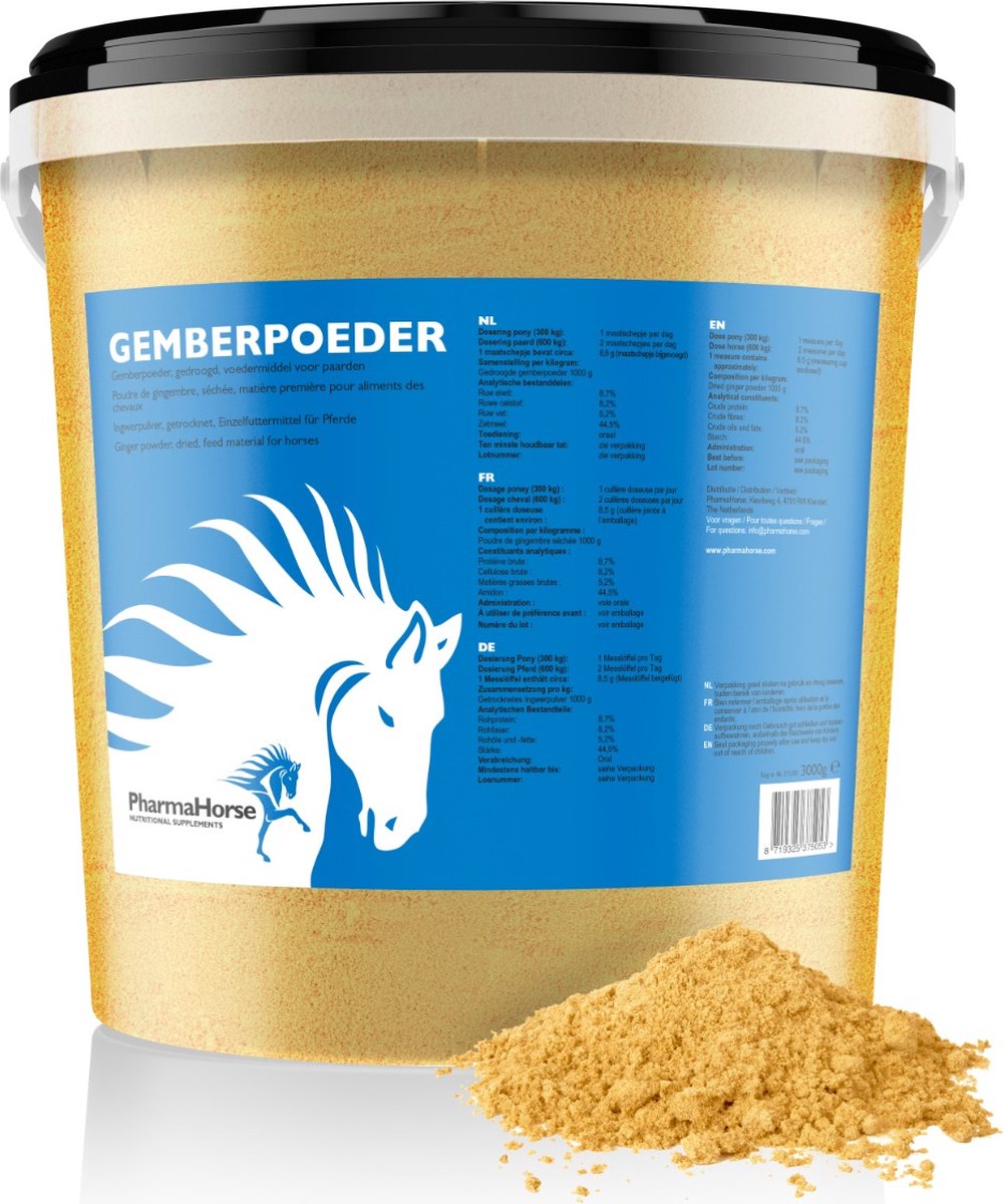 Gember paard 3000 gram