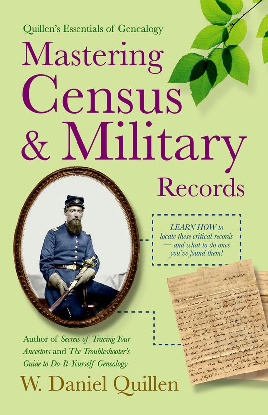 Mastering Census & Military Records 2e - cover