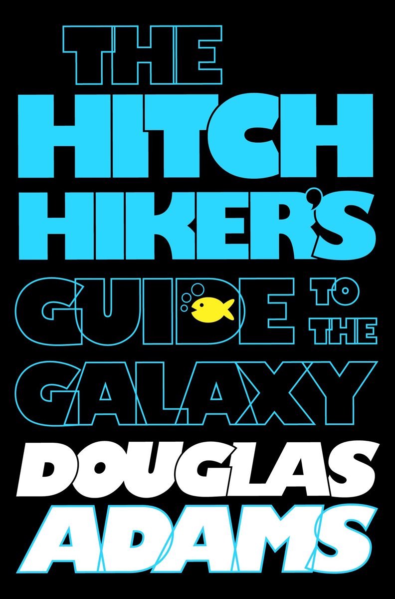 Omslag van Hitchhikers Guide To The Galaxy