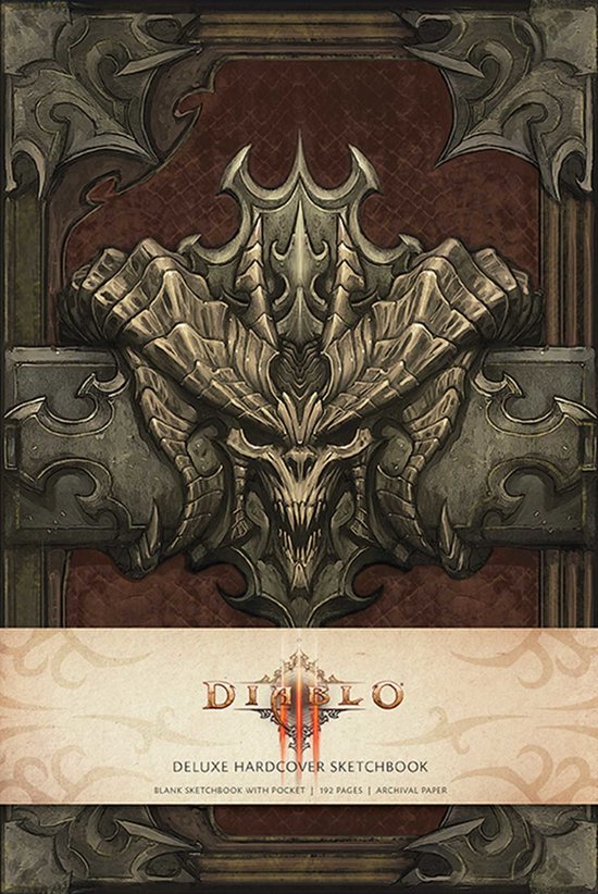Diablo Iii Deluxe Hardcover Sketchbook - cover