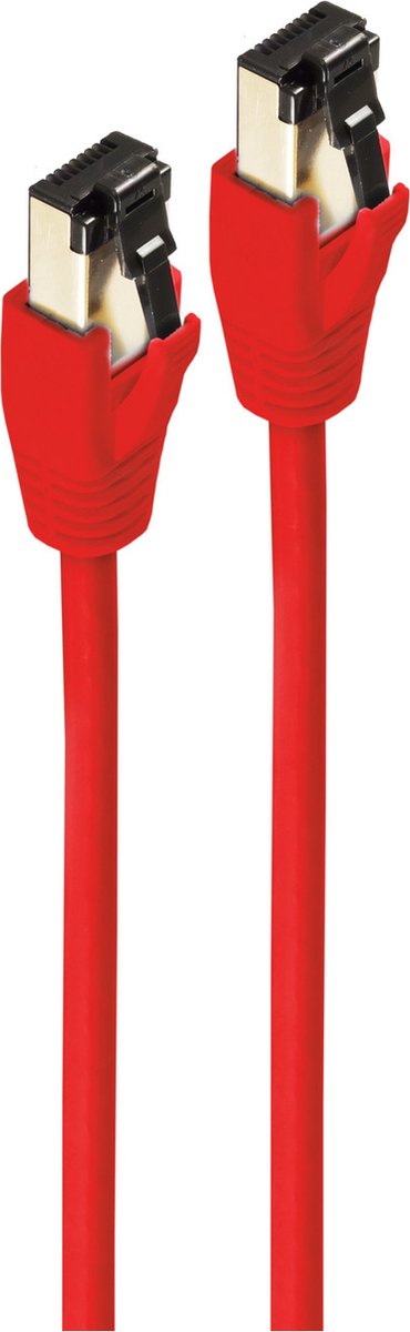 shiverpeaks BS08-41004 netwerkkabel Rood 0,25 m Cat8.1 F/FTP (FFTP)