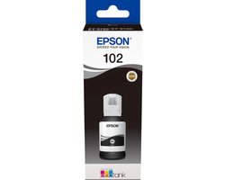 Epson 102 - Inktfles - Zwart - 127 ml