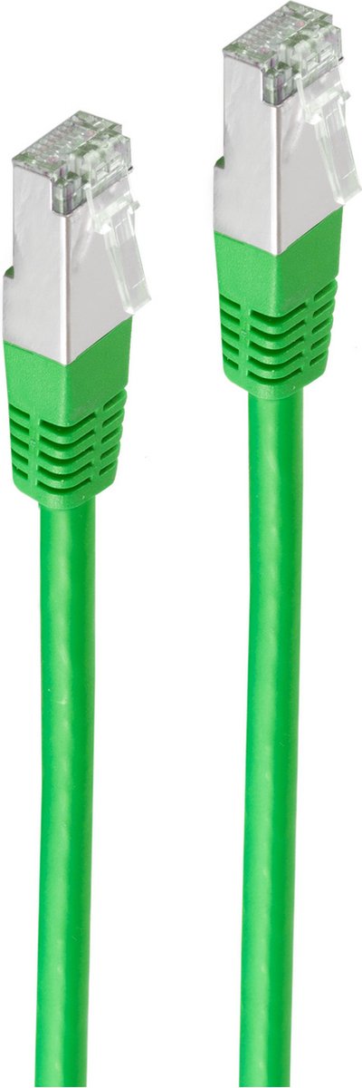 shiverpeaks BS75711-H0.25G netwerkkabel Groen 0,25 m Cat6 S/FTP (S-STP)