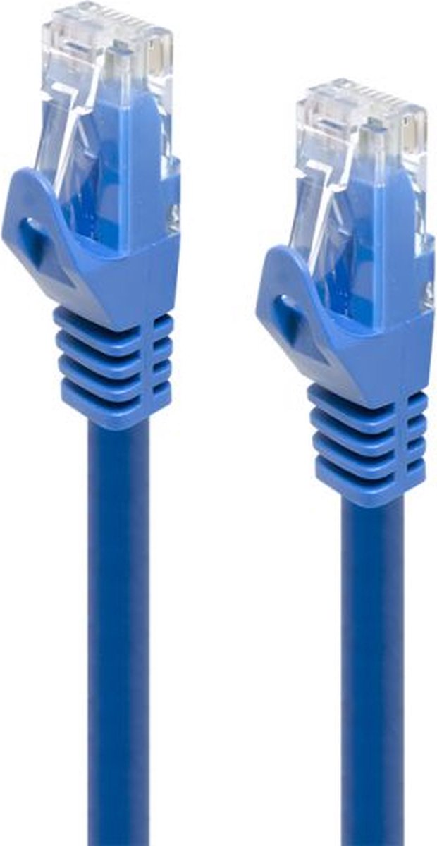 ALOGIC C6-0.5B-BLUE netwerkkabel Blauw 0,5 m Cat6