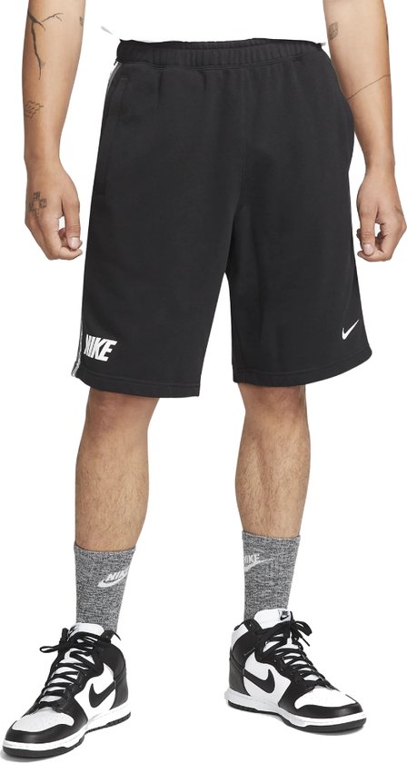 Nike M NSW Repeat casual short heren zwart