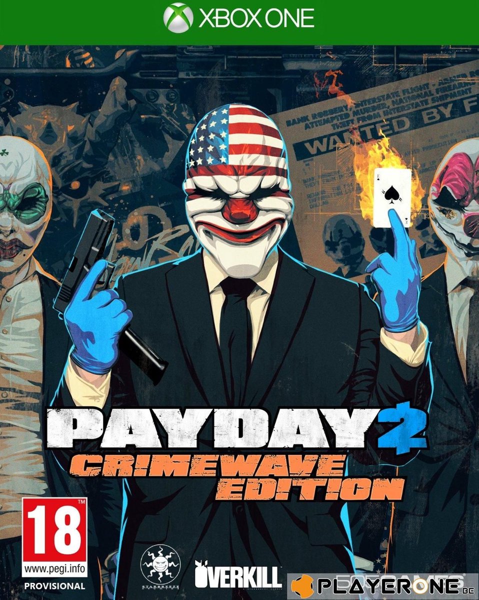 505 Games Payday 2 Crimewave Frans Xbox One