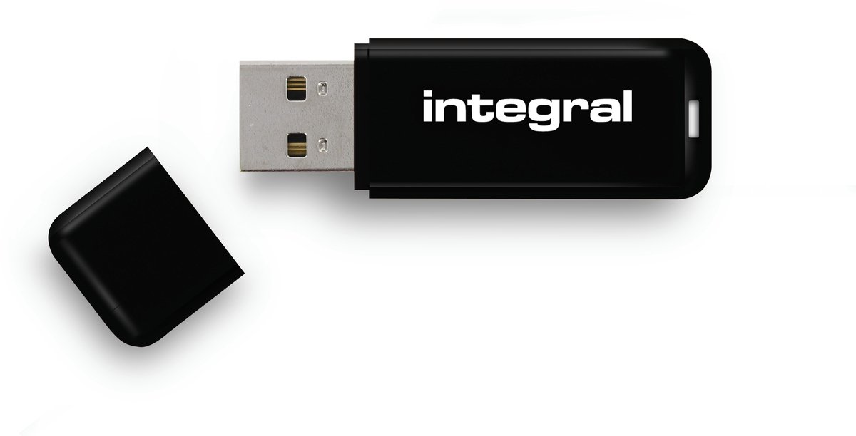 Integral USB stick 3.0, 16 GB, zwart