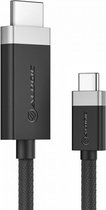 Alogic Fusion Series USB-C to HDMI Cable - Male to Male - 1m - Up to 4K@60Hz
