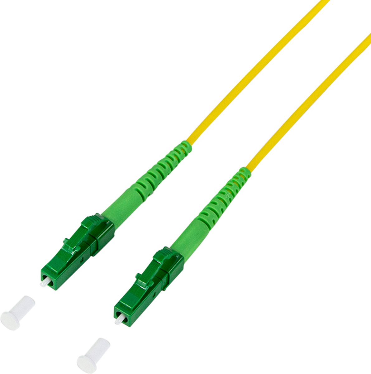 LogiLink FPSLC15 InfiniBand en Glasvezelkabel 15 m LC Geel