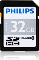Philips FM32SD45B - SDHC kaart 32GB - Class 10 - UHS-I U1