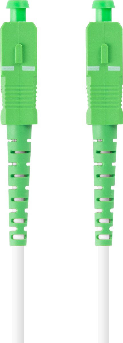 Lanberg Glasvezelpatchkabel Voor Sc Apc Sc Apc Simplex 3Mm 15M Robuust