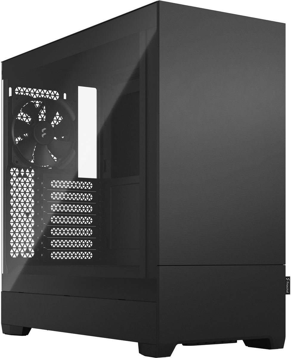 ATX Semi-tower Box Fractal Pop Silent Black