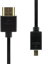 ProXtend HDMI to Micro HDMI 1M, 1 m, HDMI Type A (Standaard), HDMI Type C (Mini), 3840 x 2160 Pixels, 10,2 Gbit/s, Zwart