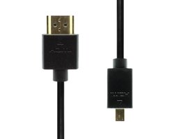 ProXtend HDMI to Micro HDMI 1M HDMI kabel HDMI Type A (Standaard) HDMI Type C (Mini) Zwart