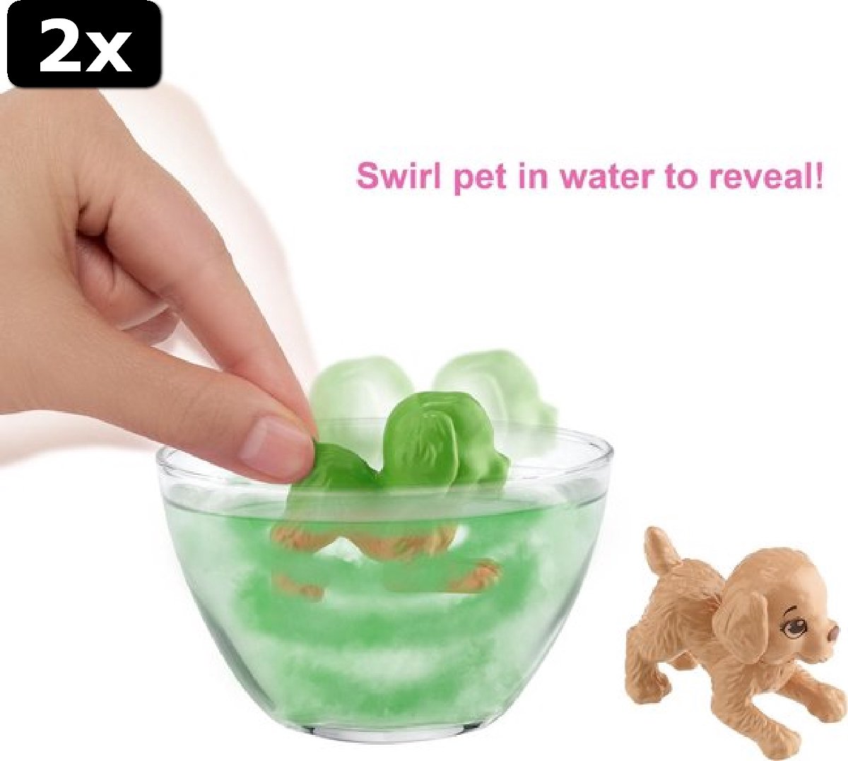 2x Barbie Color Reveal Slumber Party Barbiepop