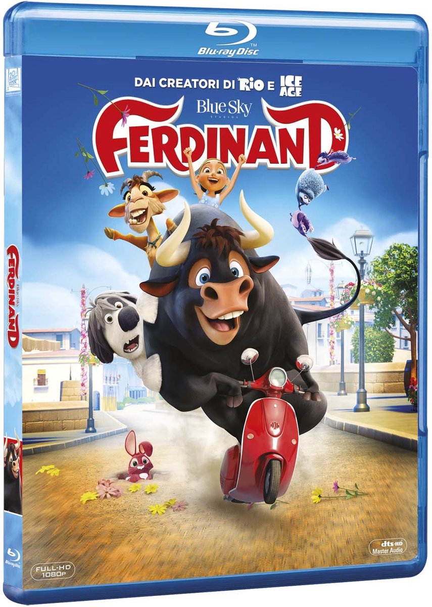 Disney Ferdinand Blu-ray Full HD Engels, Italiaans