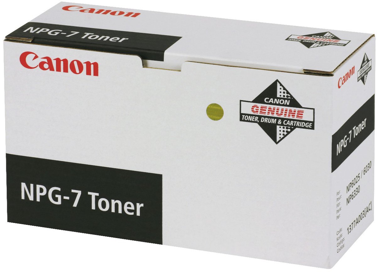 Canon NP-G7 Tonercartridge - Zwart