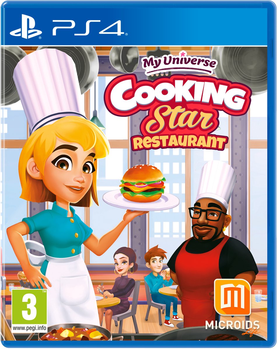 Microids My Universe : Cooking Star Restaurant, PlayStation 4, E (Iedereen)