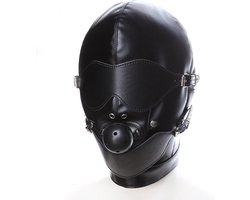 Hoofdmasker met afneembaar mondknevel