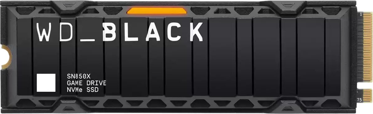 WD Black SN850X 2TB NVMe met Heatsink