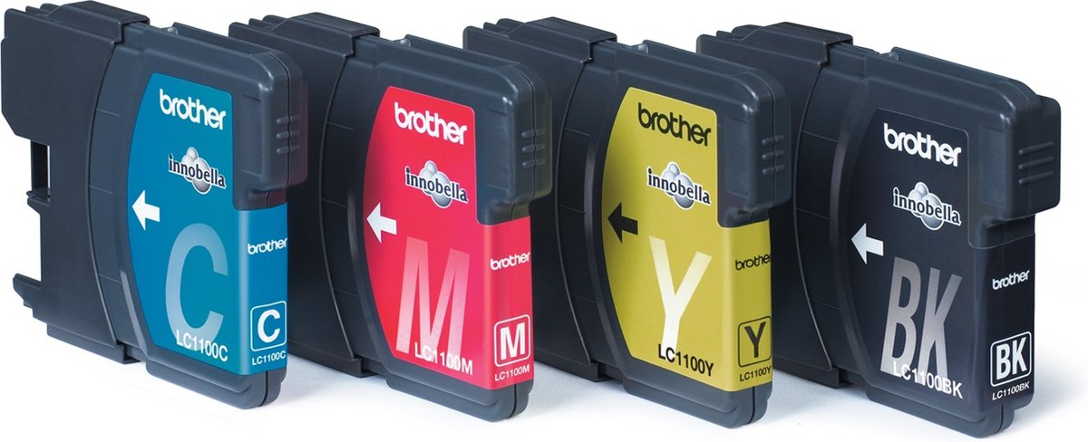Brother LC-1100 Multipack zwart en kleur cartridge