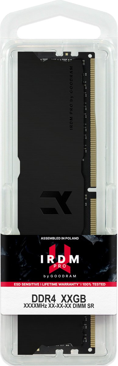 RAM geheugen GoodRam IRP-K3600D4V64L18/16 16 GB DDR4 3600 MHz 16 GB