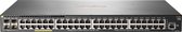 Hewlett Packard Enterprise Aruba 2930F 48G PoE+ 4SFP+, Managed, L3, Gigabit Ethernet (10/100/1000), Power over Ethernet (PoE), Rack-montage, 1U met grote korting